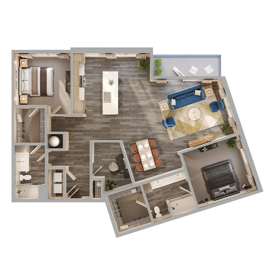 B8D floor plan
