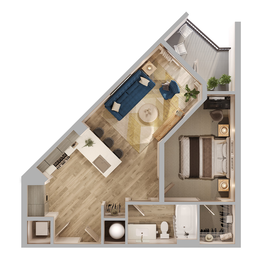 A2P floor plan