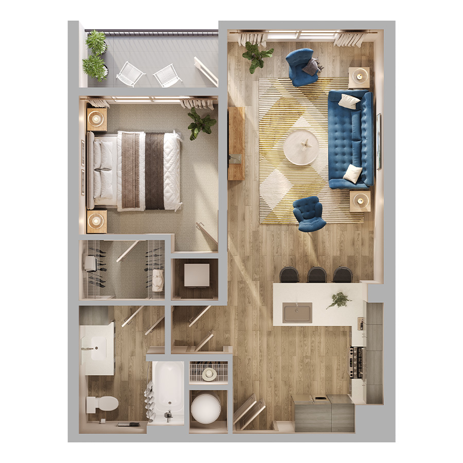 A3P floor plan