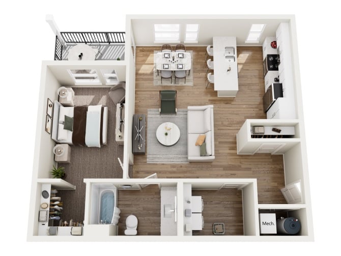 1A floor plan
