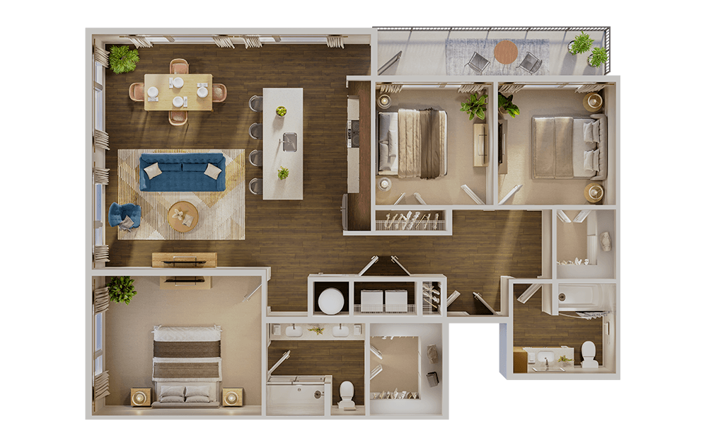 C1A floor plan