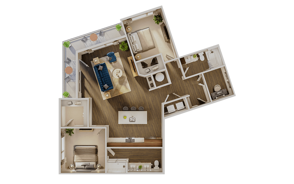 B8D floor plan