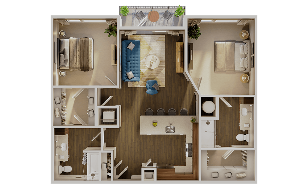 B2 floor plan