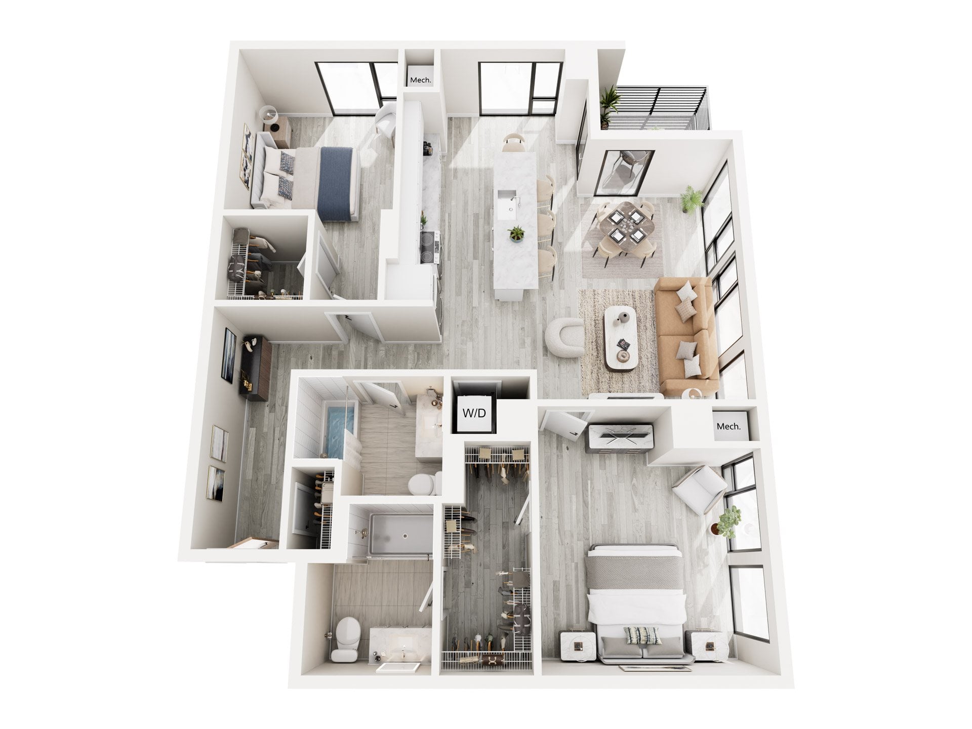 2B.1 floor plan