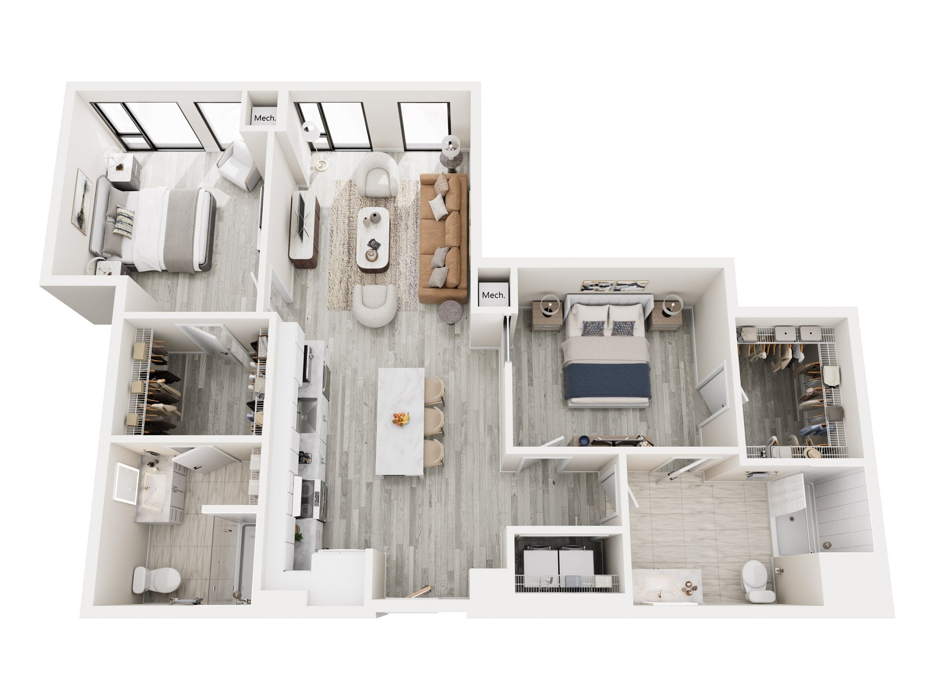 2G.1 - Type A floor plan
