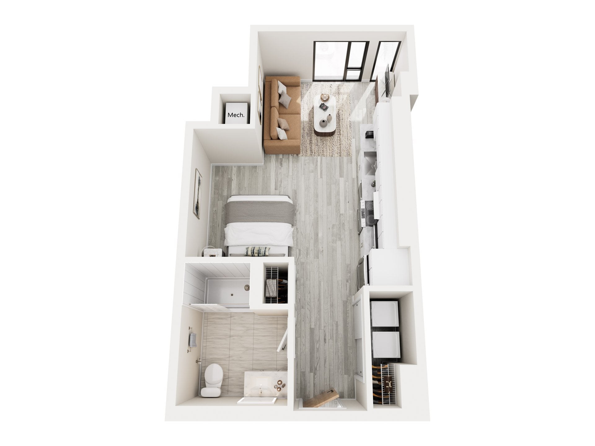 SD.1 - Type A floor plan