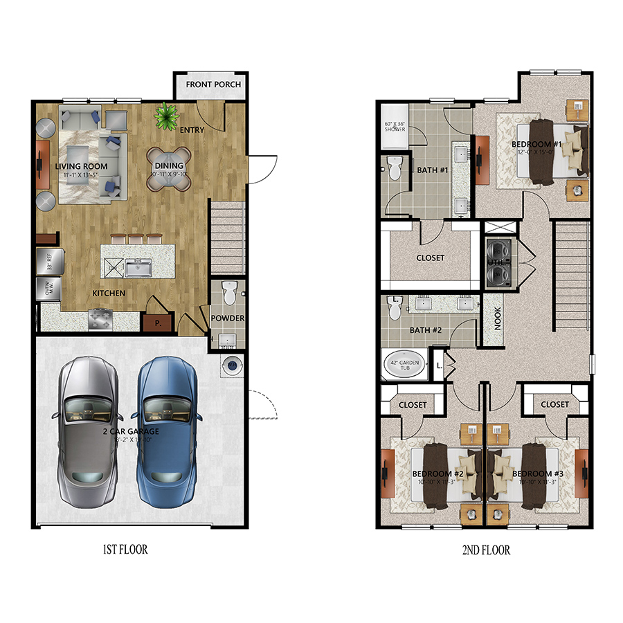 Cypress floor plan