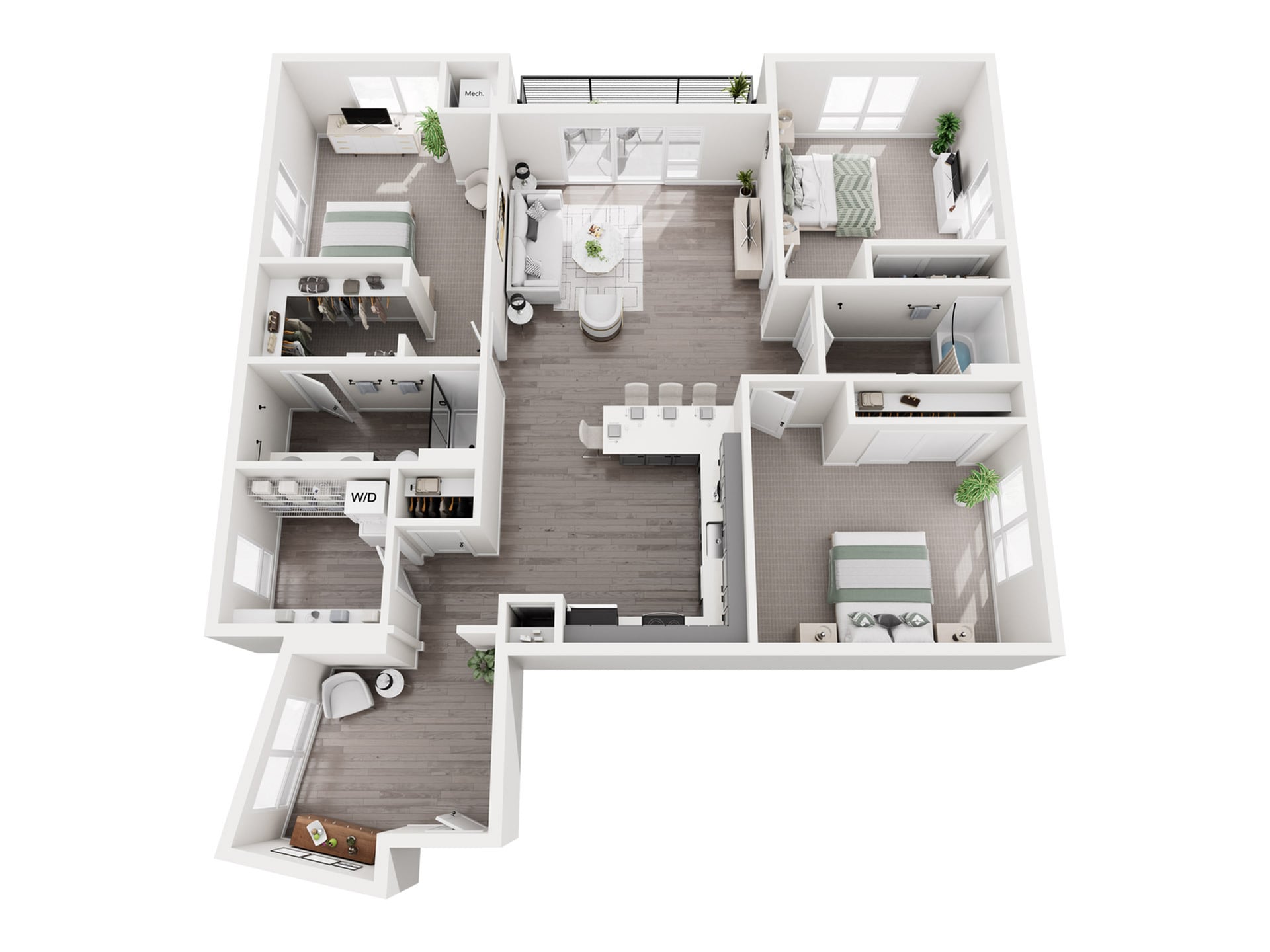 Michigan floor plan