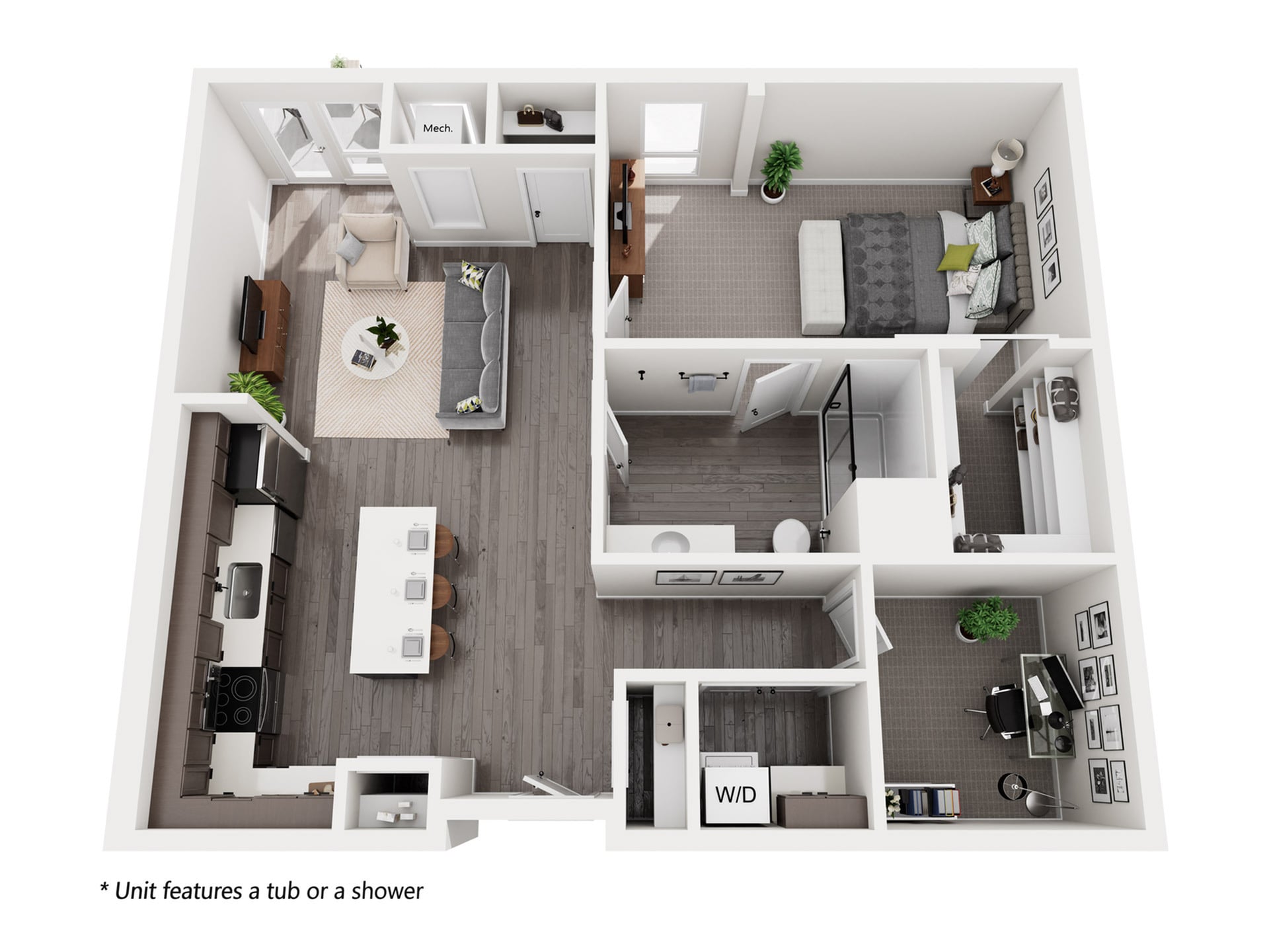 Dells floor plan