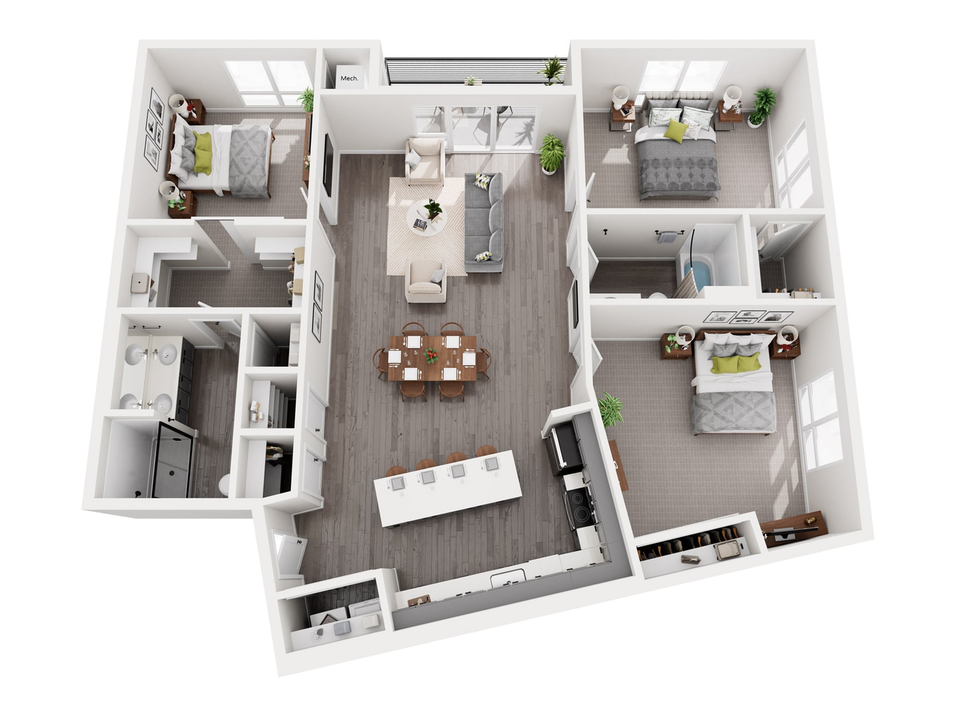 Chilton floor plan