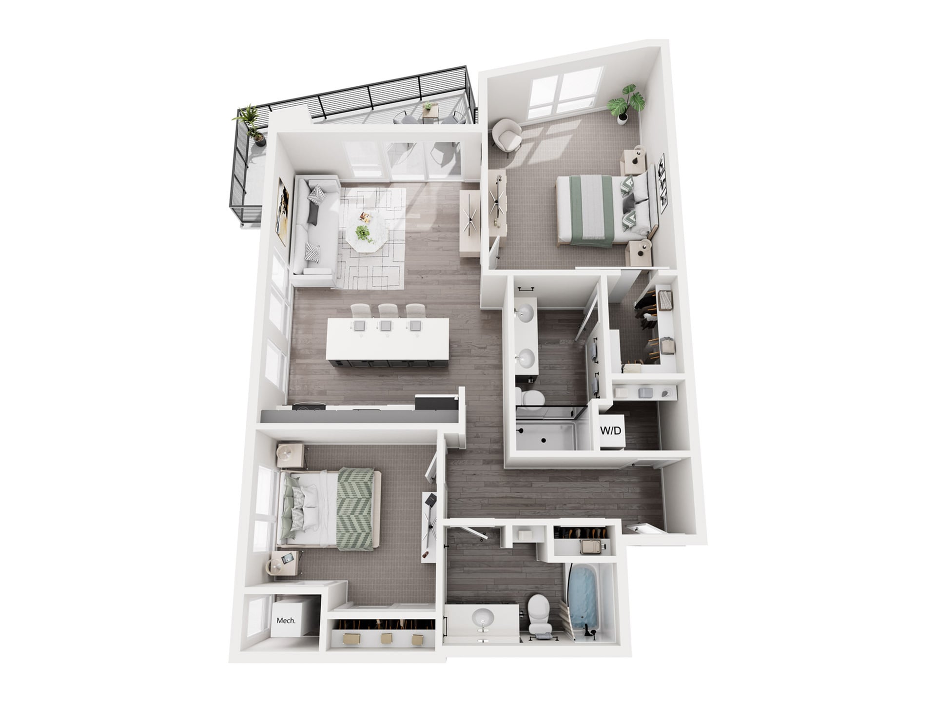 Wazee floor plan