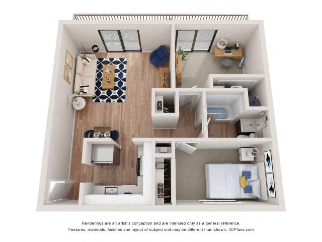 Columbia floor plan