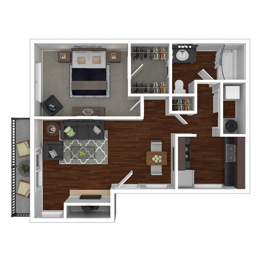 A1 floor plan