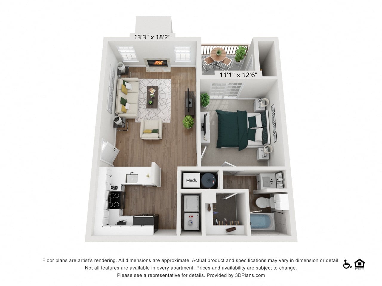 A1 floor plan