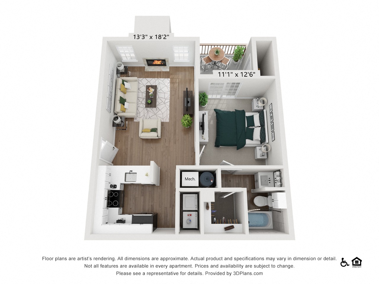 A1 floor plan