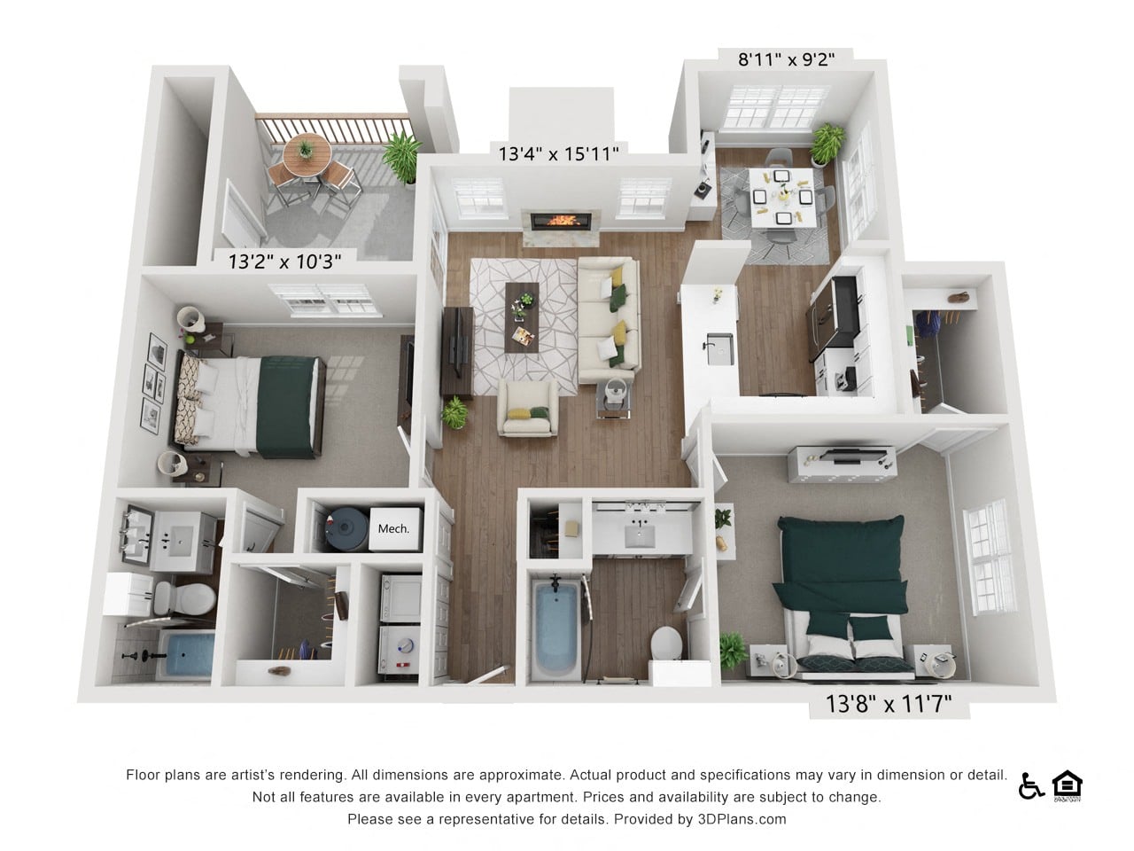 B2 floor plan