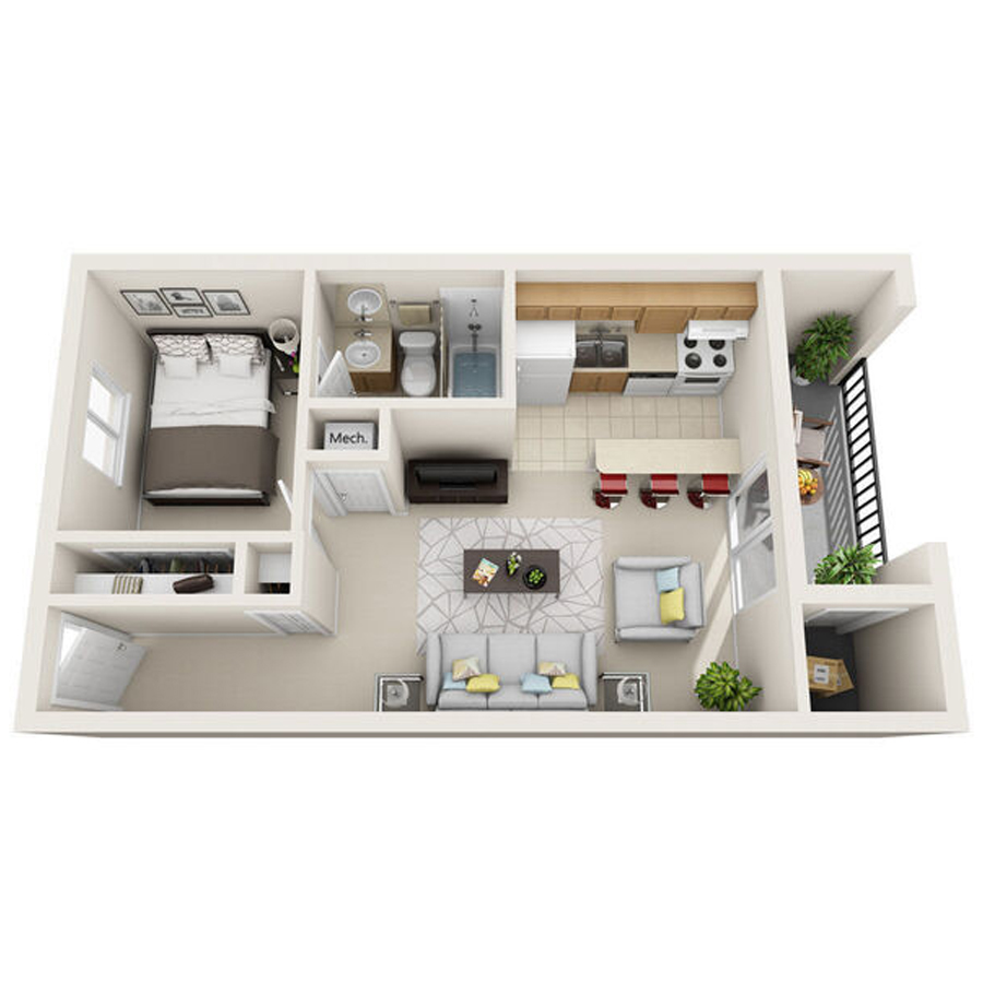 A1 - Phase II floor plan