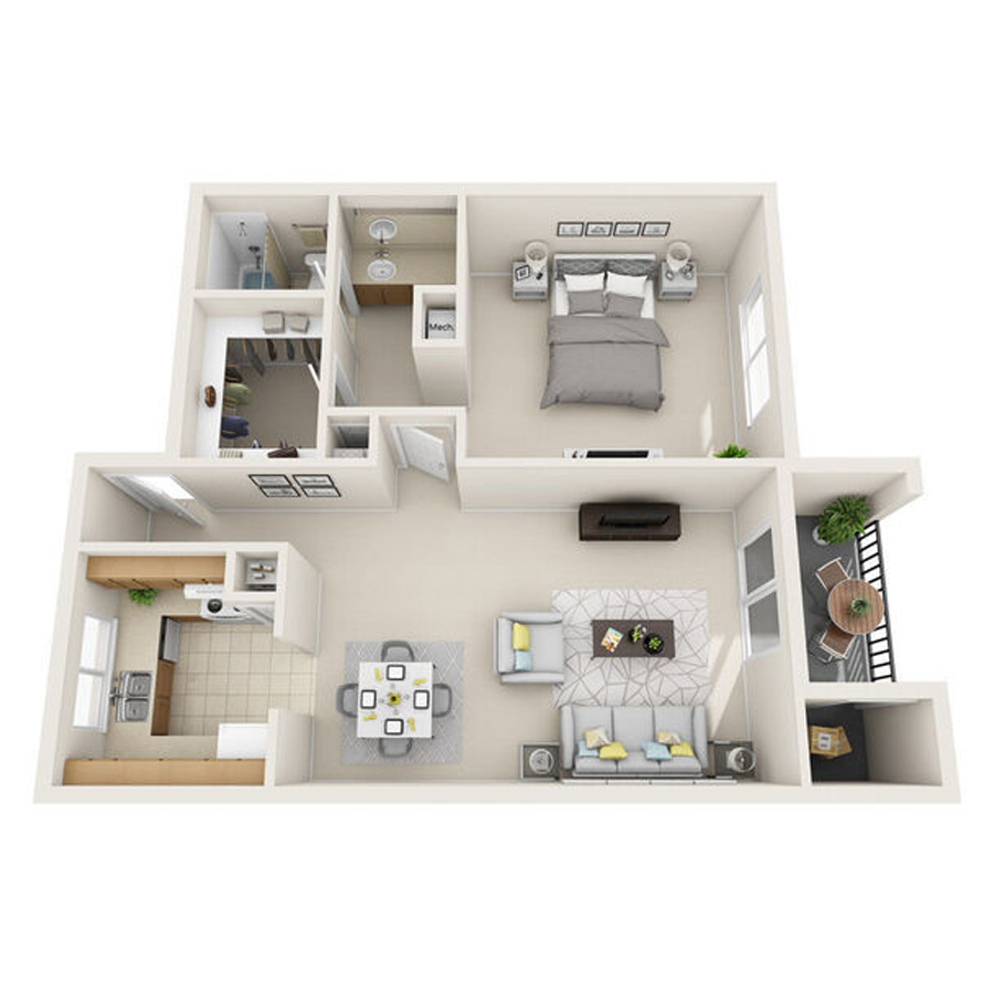 A4 - Phase I floor plan