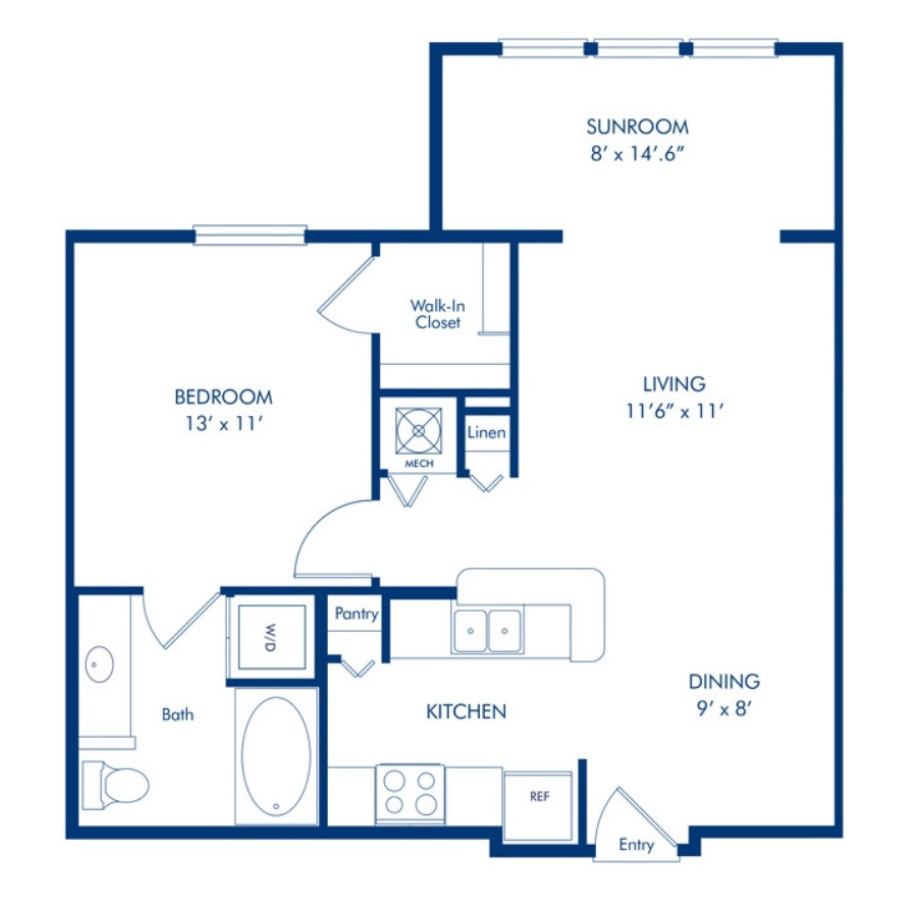 A1 floor plan