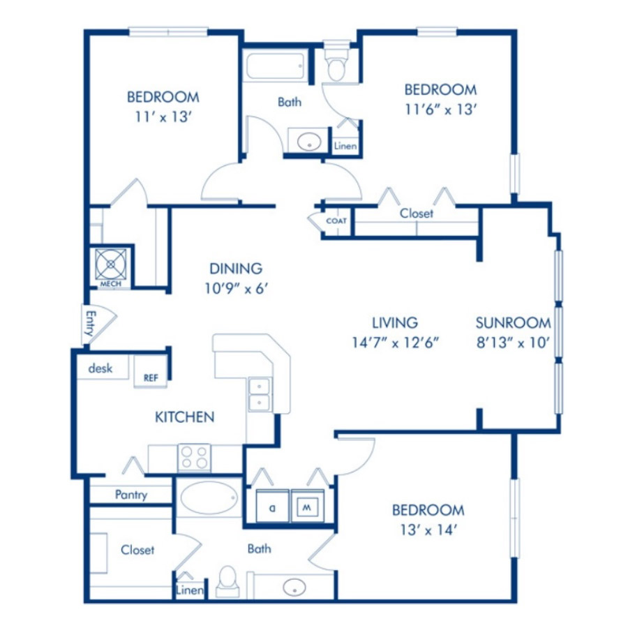 D1 floor plan