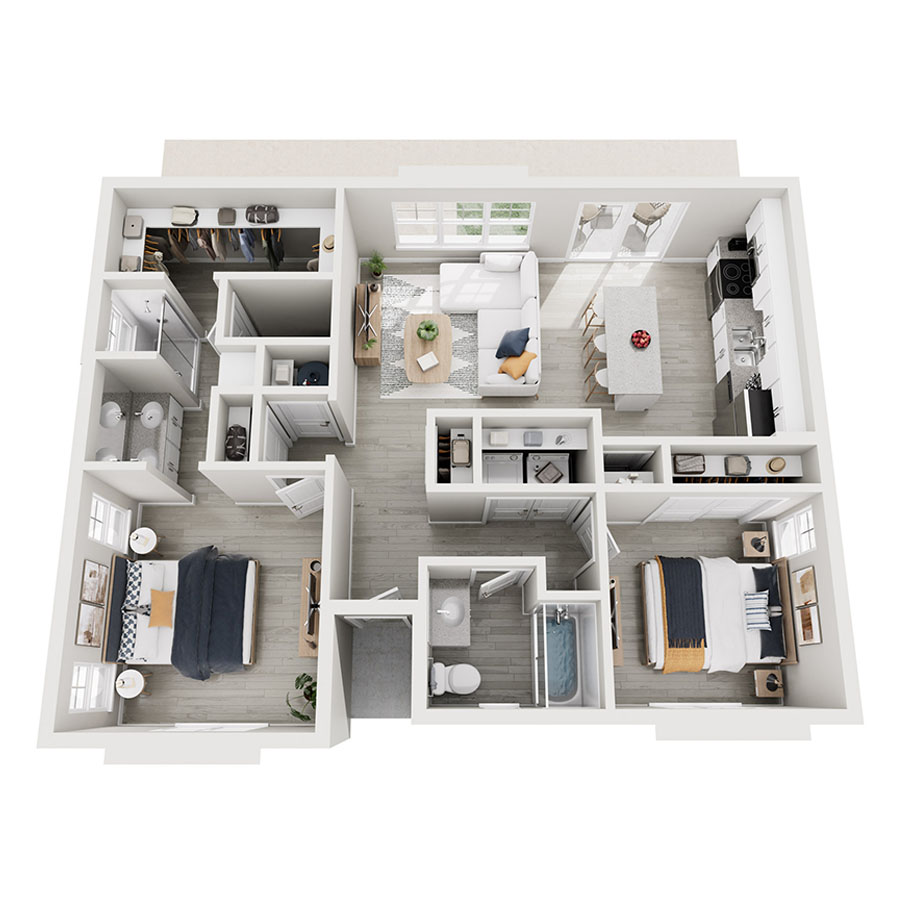 B2 floor plan