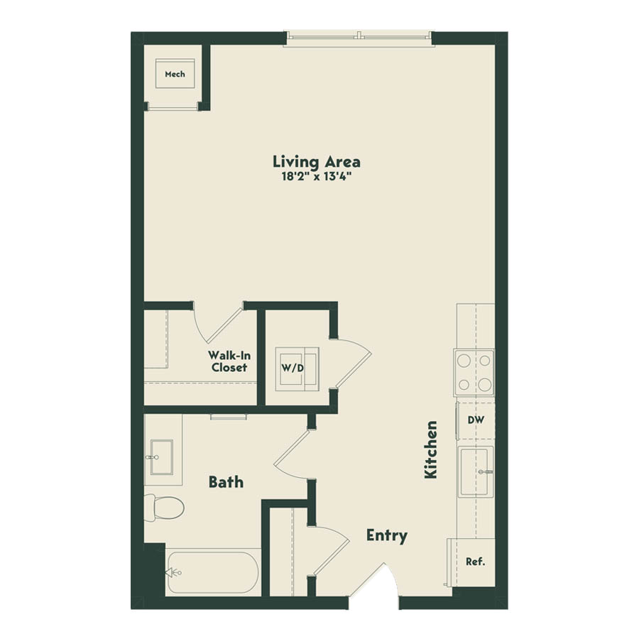 A-1 floor plan