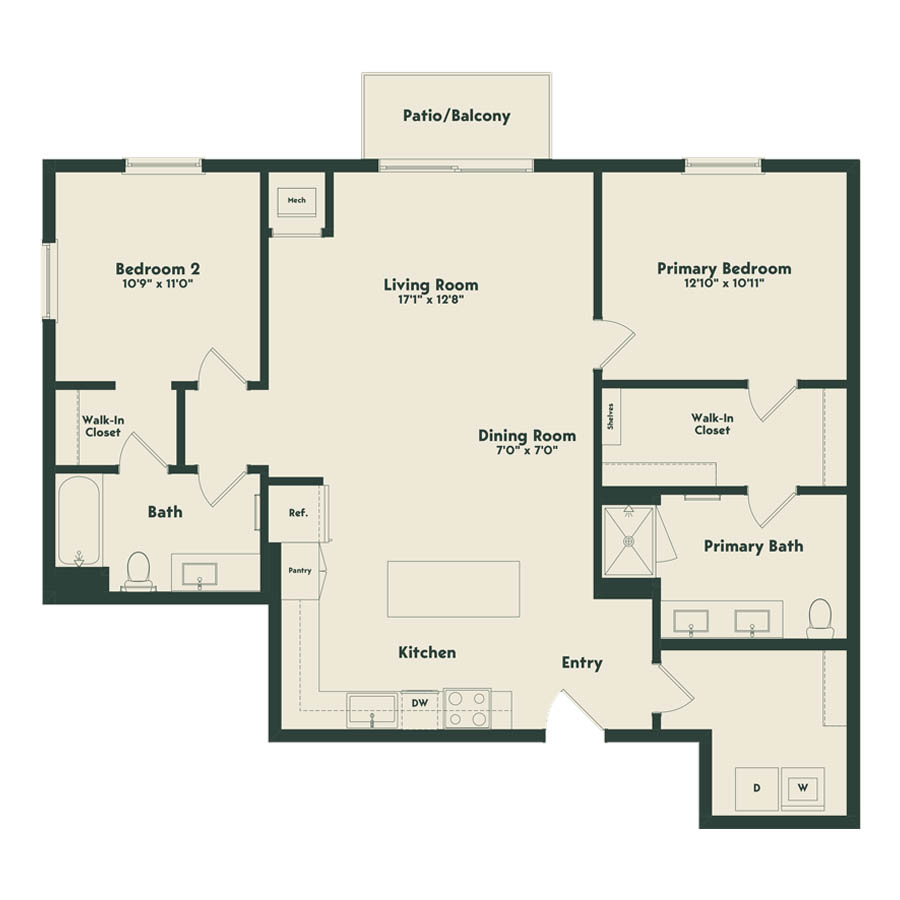 C-8 floor plan
