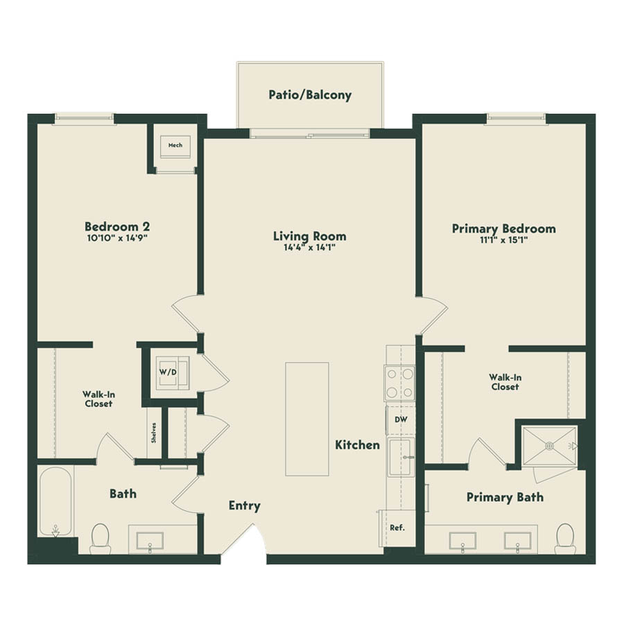 C-1 floor plan