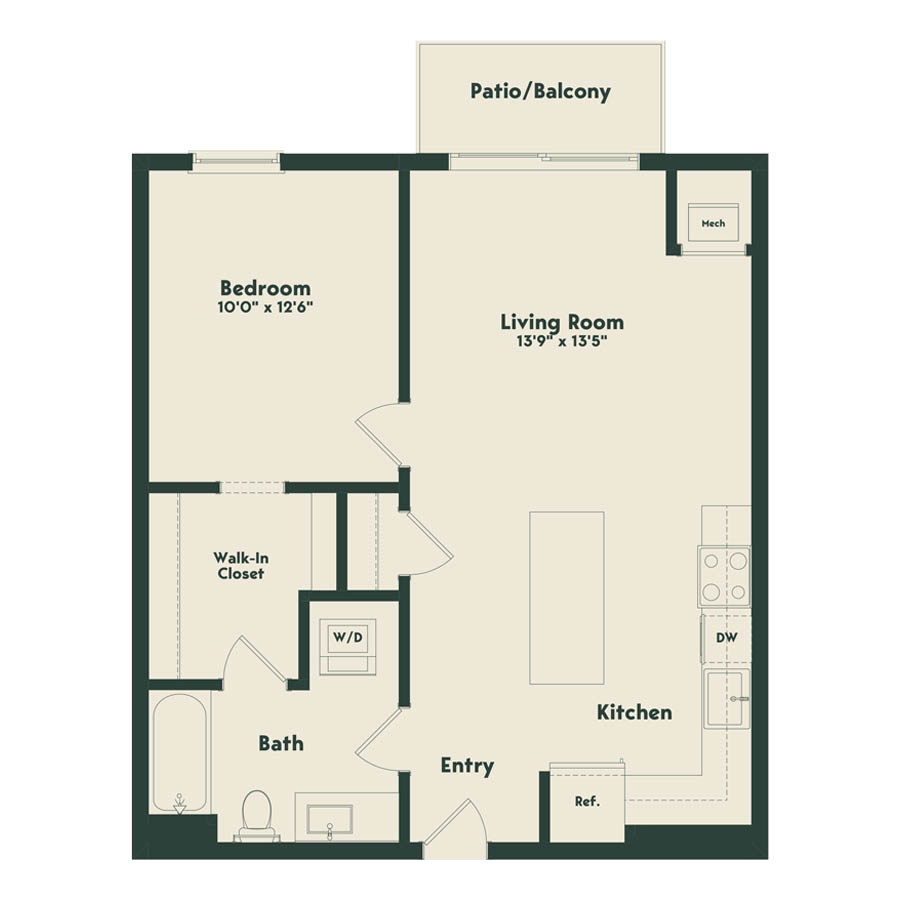 B-6 floor plan