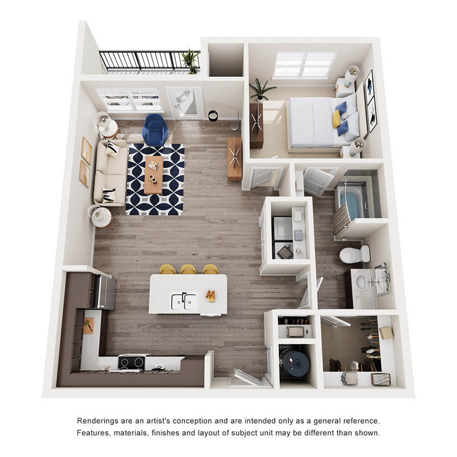 A2 floor plan