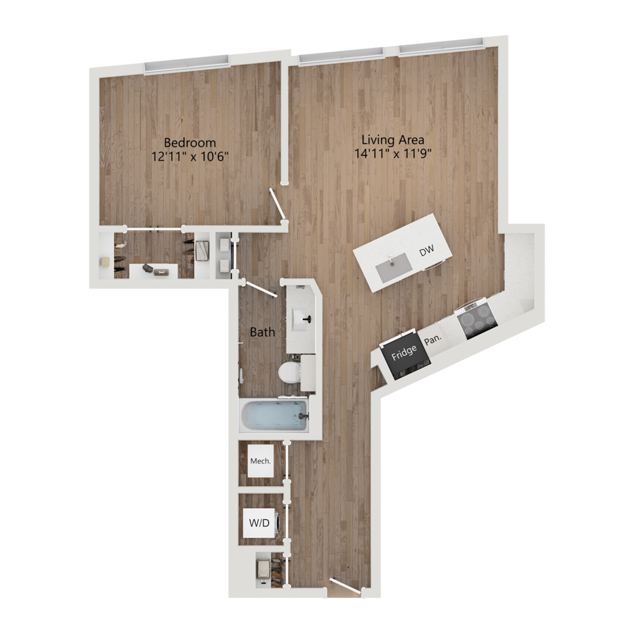 A6 floor plan