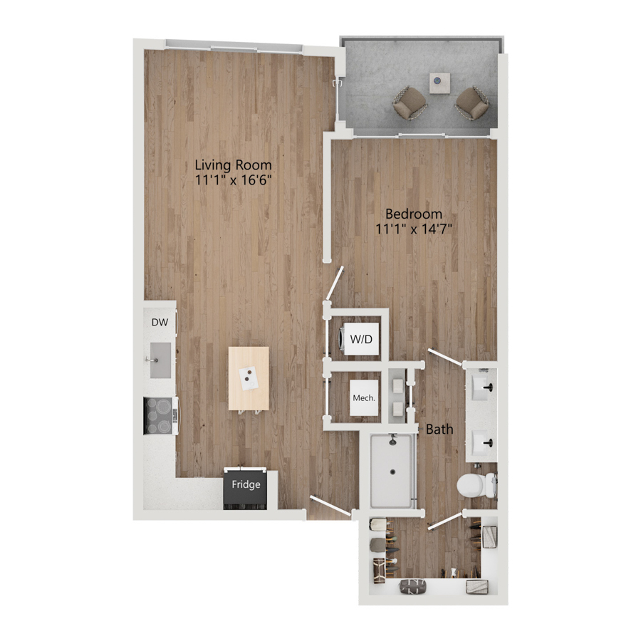 A4 floor plan