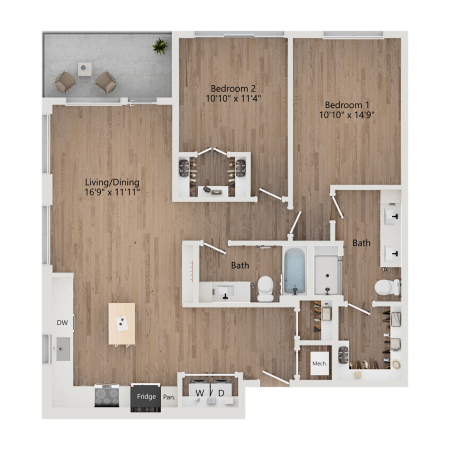B8 floor plan