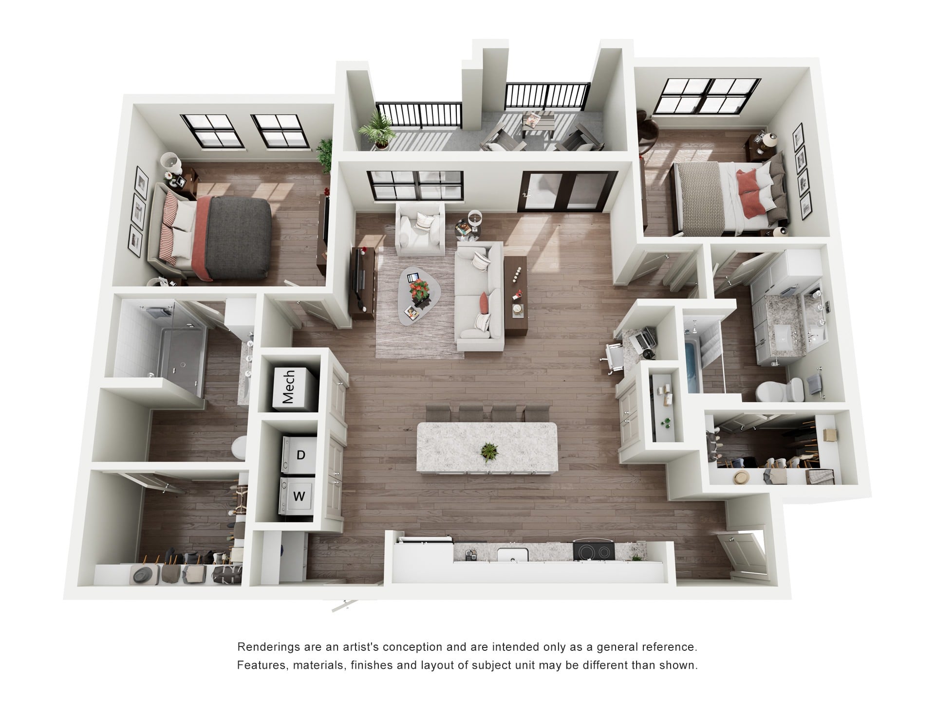 B2 floor plan