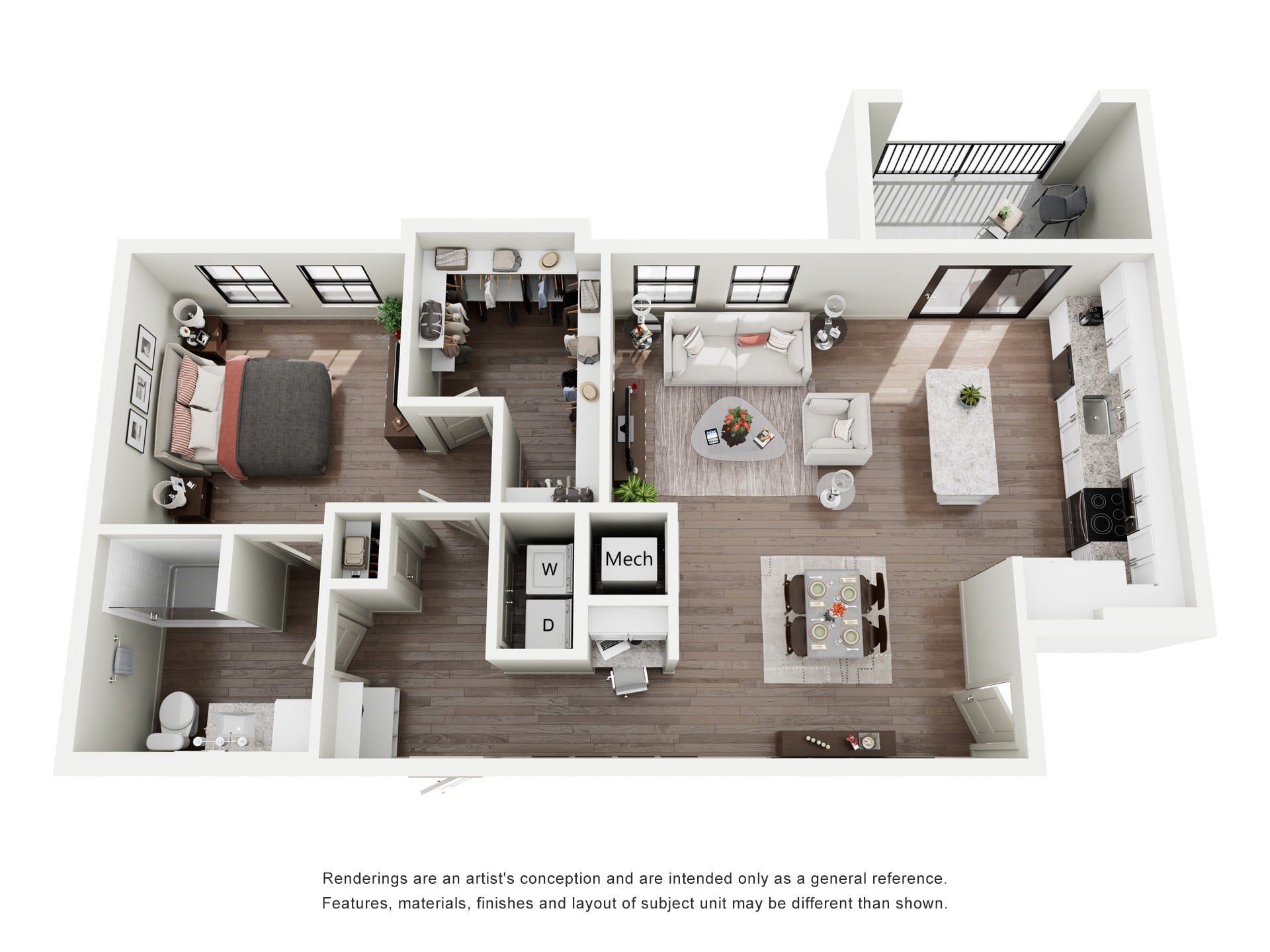 A3B floor plan