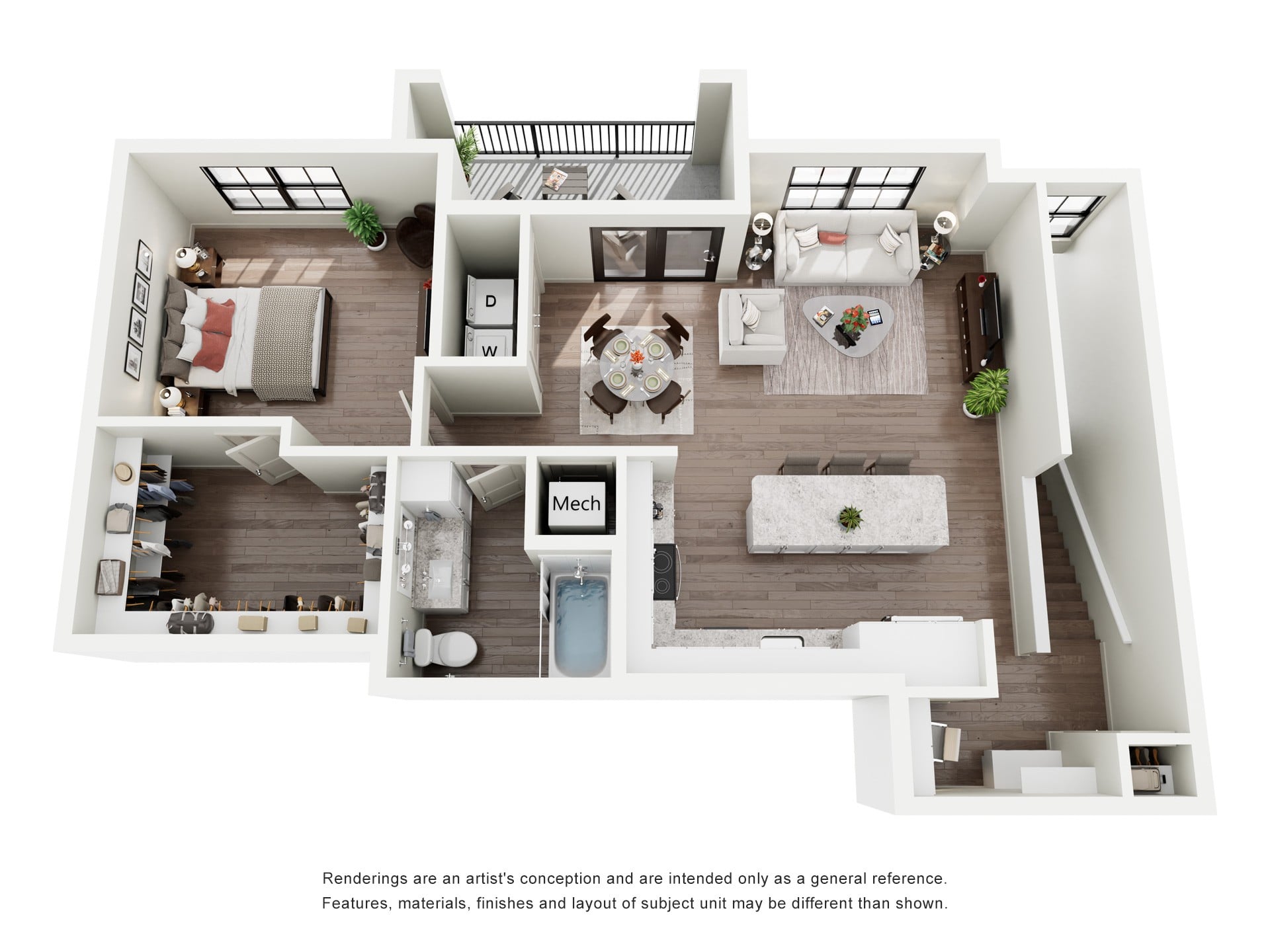 A2 floor plan