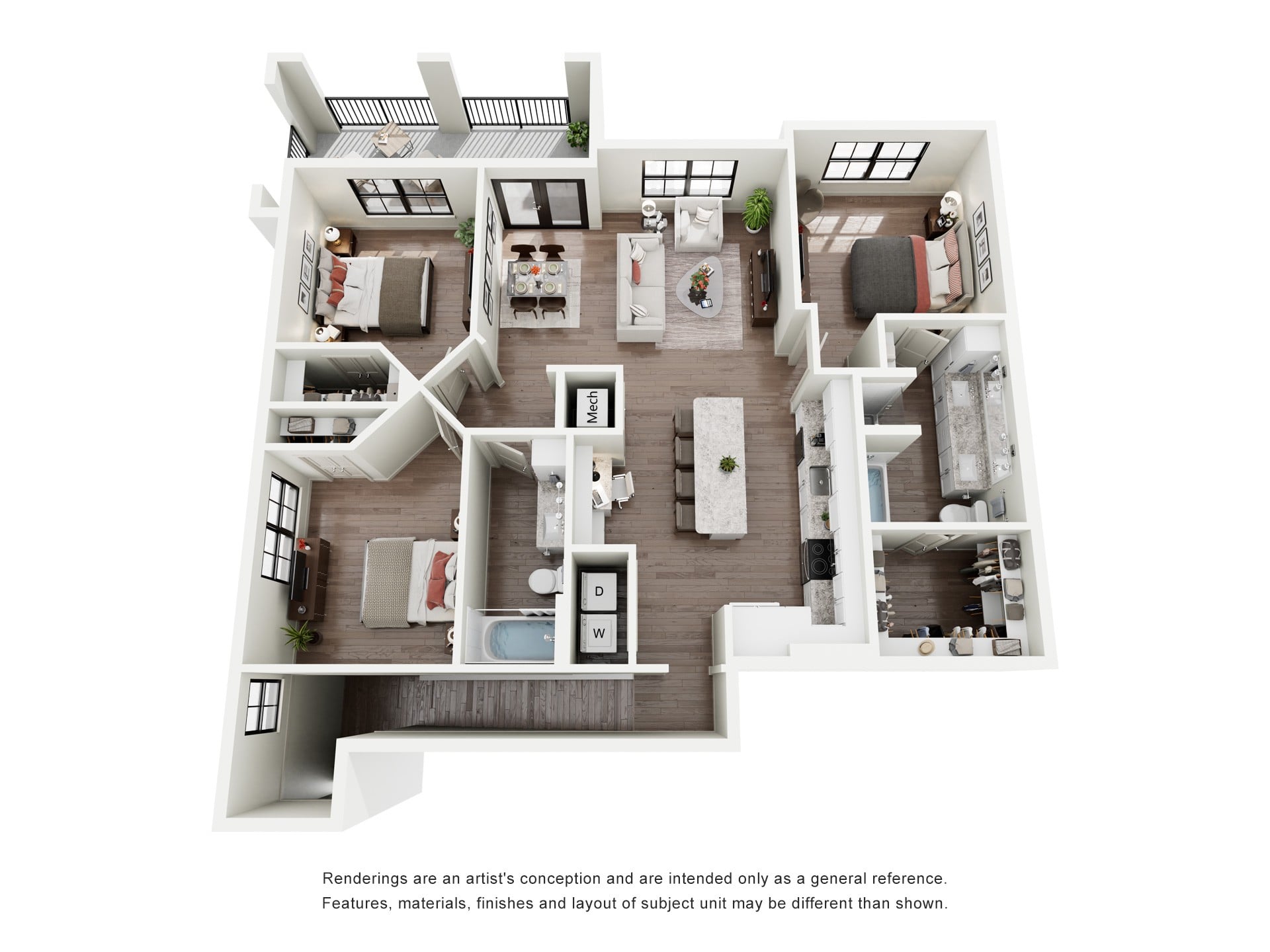 C1A floor plan