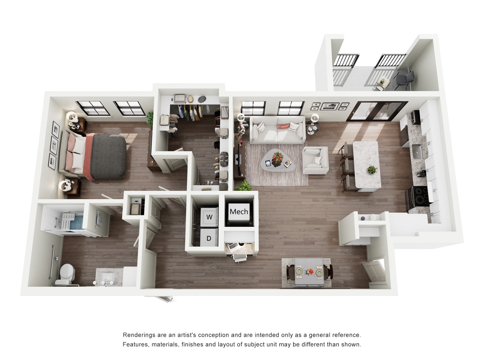A3B (ANSI) floor plan