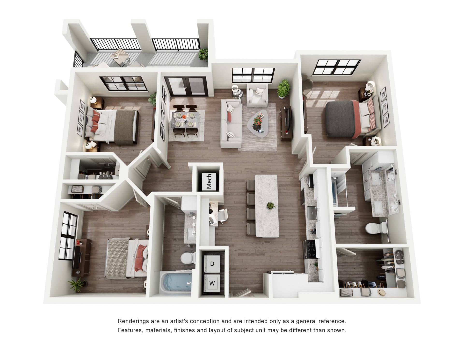 C1 (ANS1) floor plan