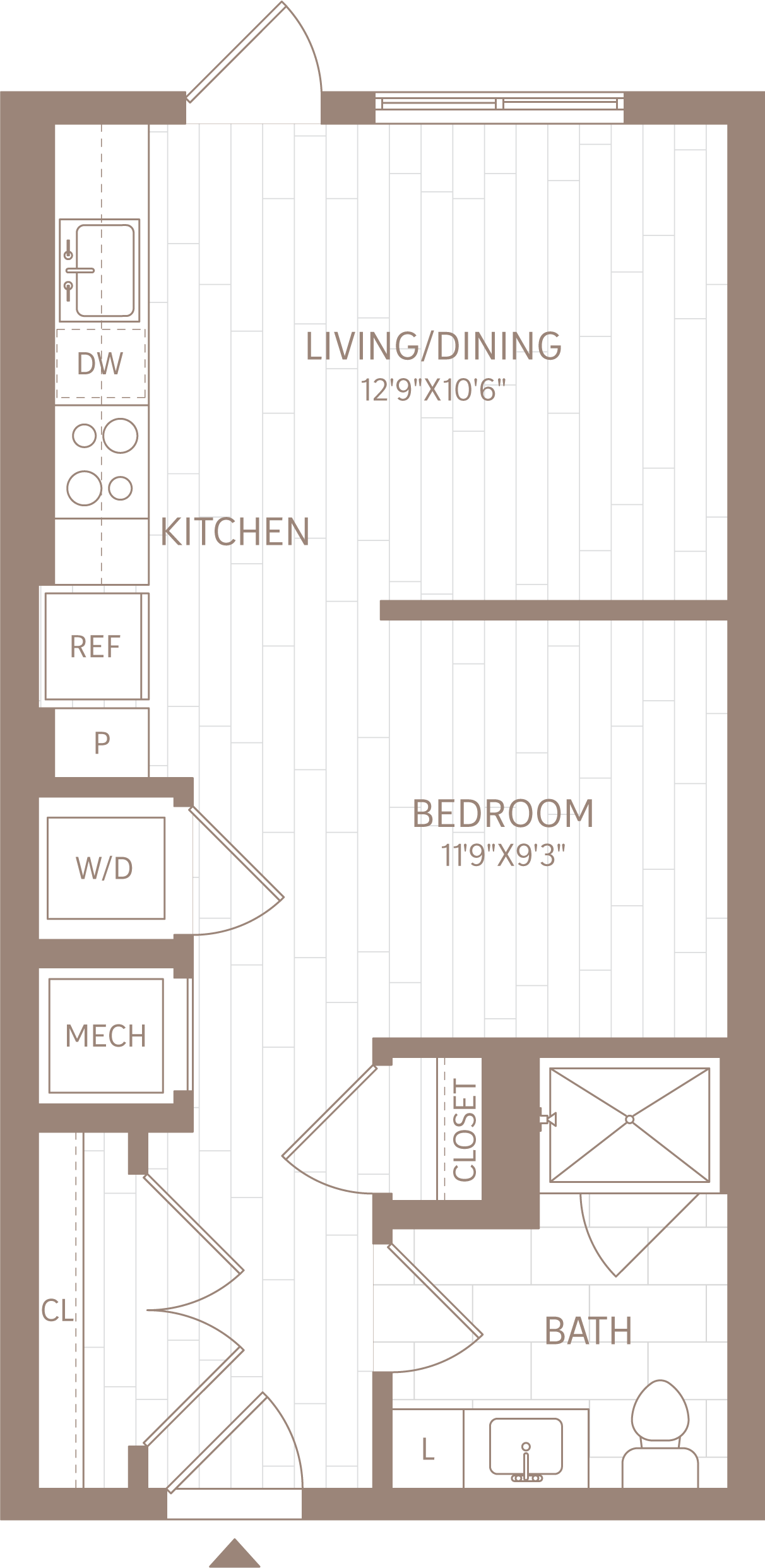 Studio-S1 floor plan