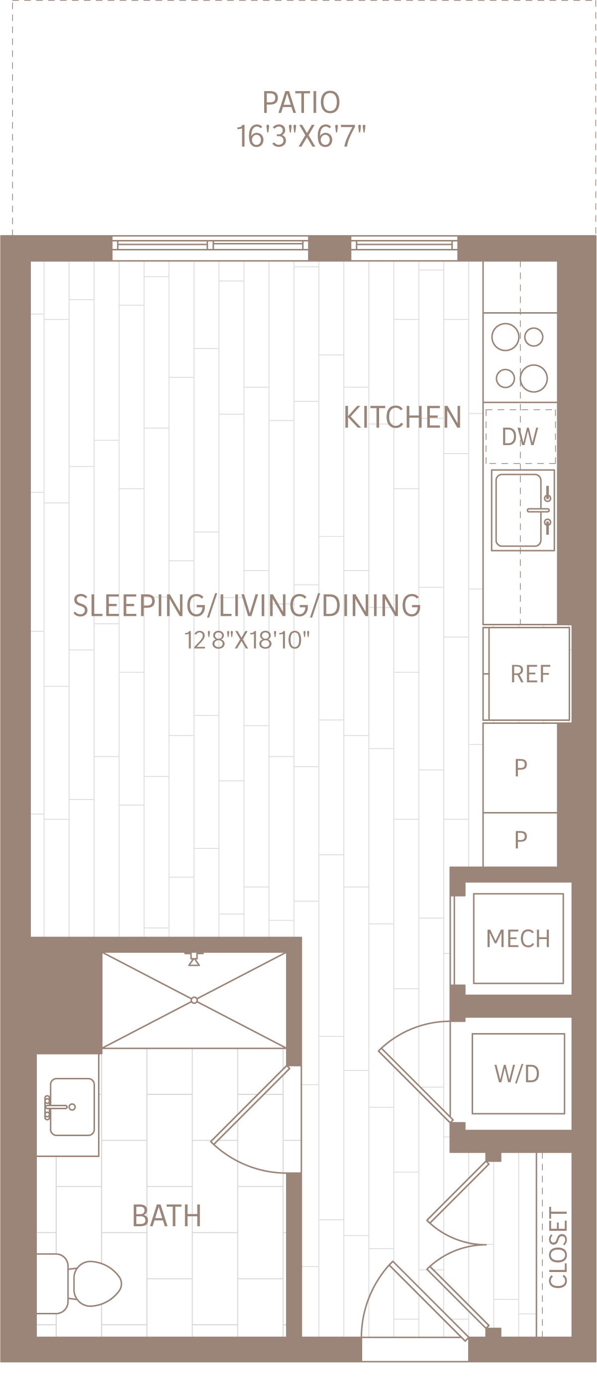 Studio-S4 floor plan