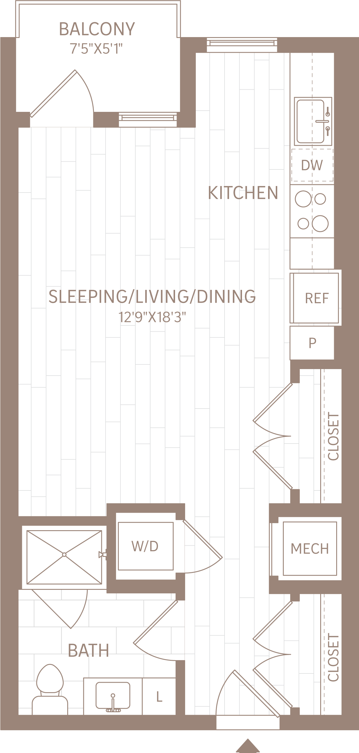 Studio-S5 floor plan