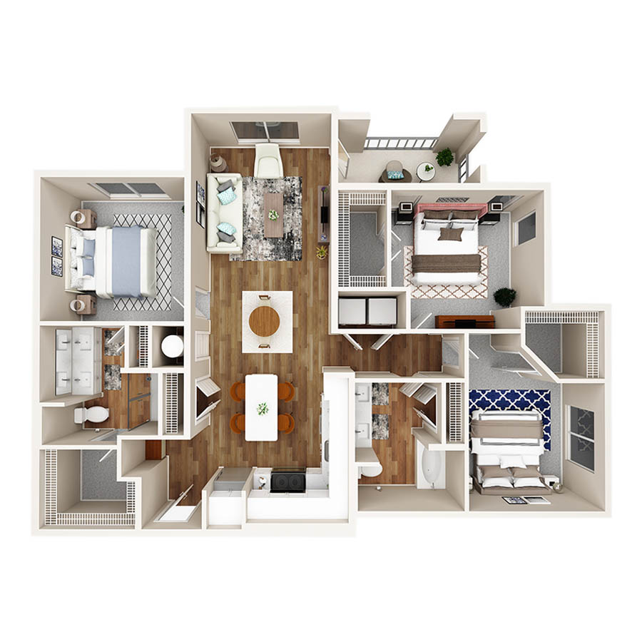 C1 floor plan
