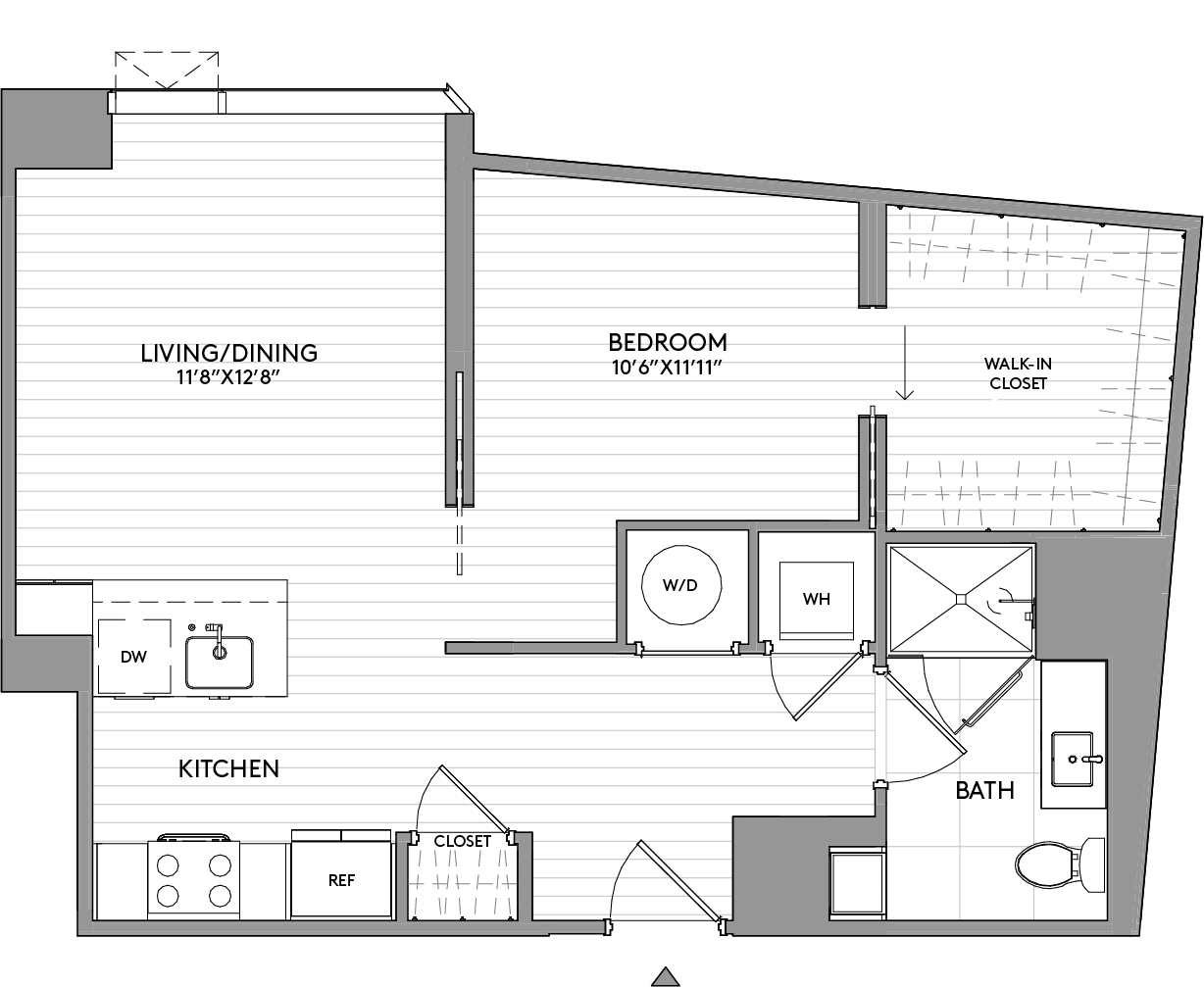Jr-1-Bed-1-Bath-A13 floor plan