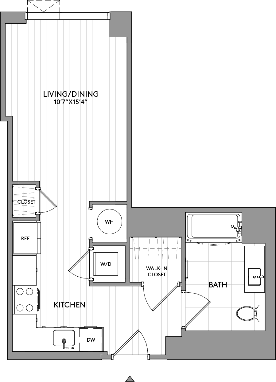 Studio-S2a floor plan