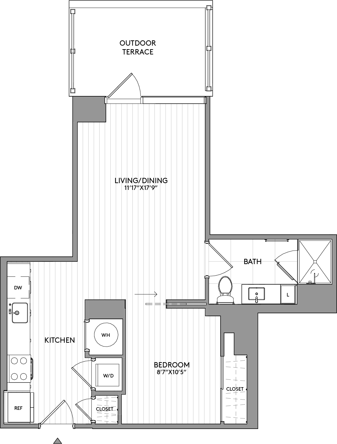Jr-1-Bed-1-Bath-A3 floor plan