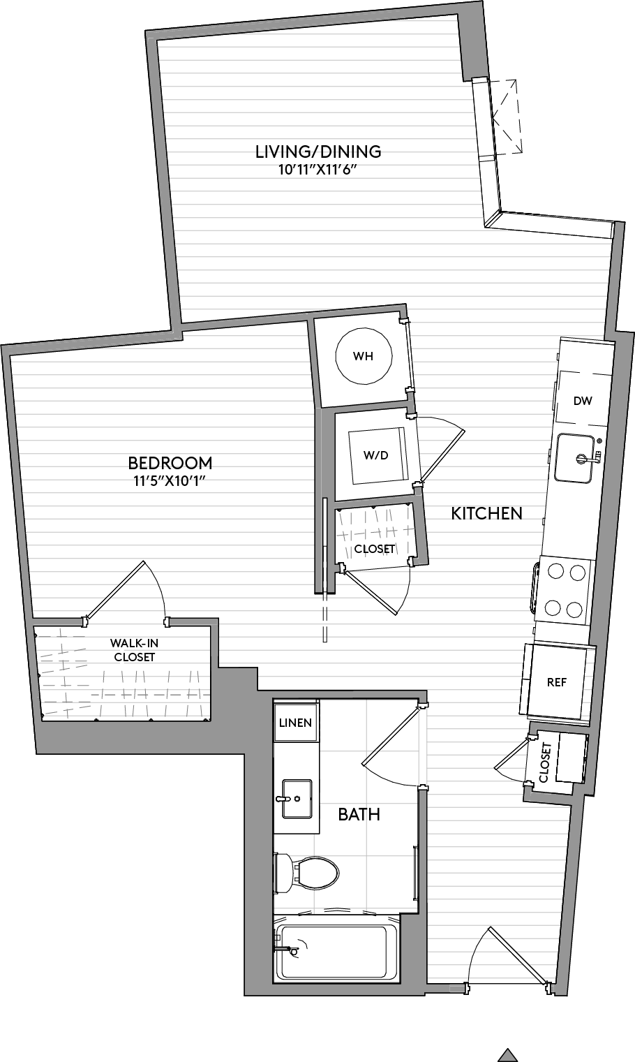 Jr-1-Bed-1-Bath-A9 floor plan