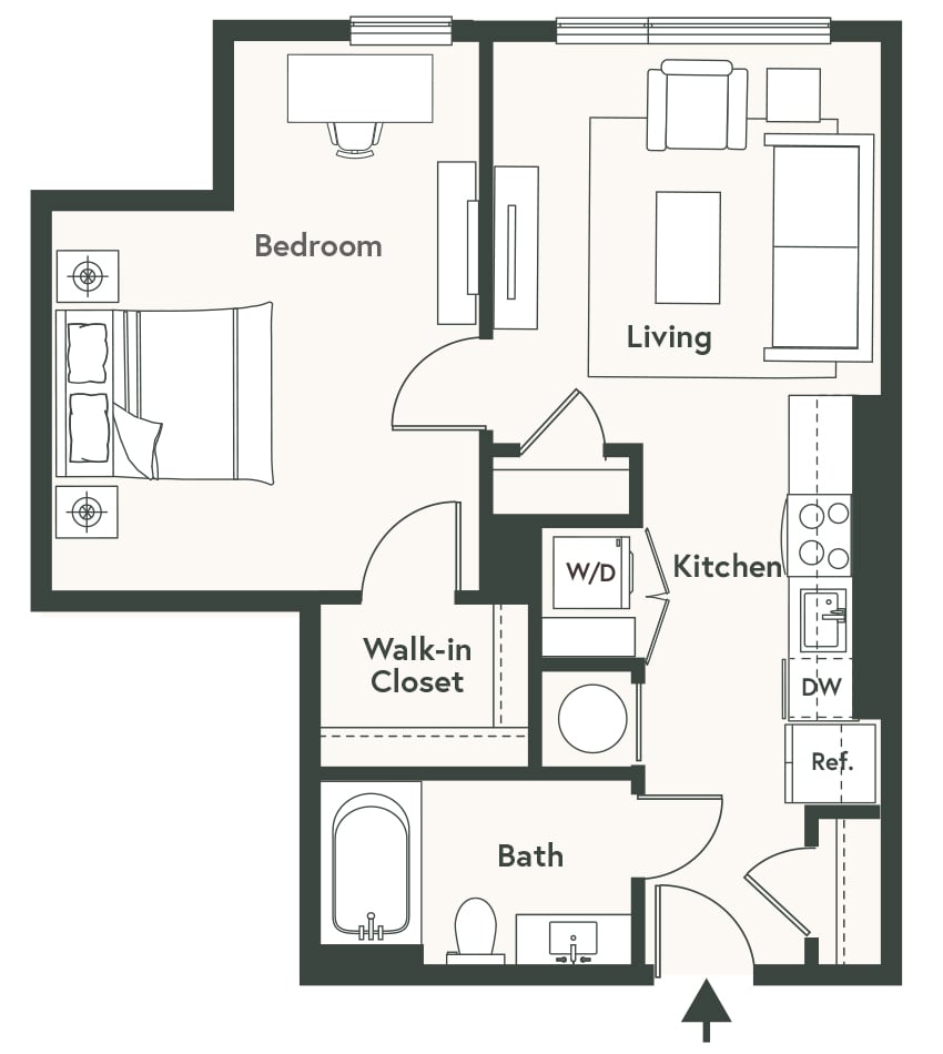 A6 floor plan