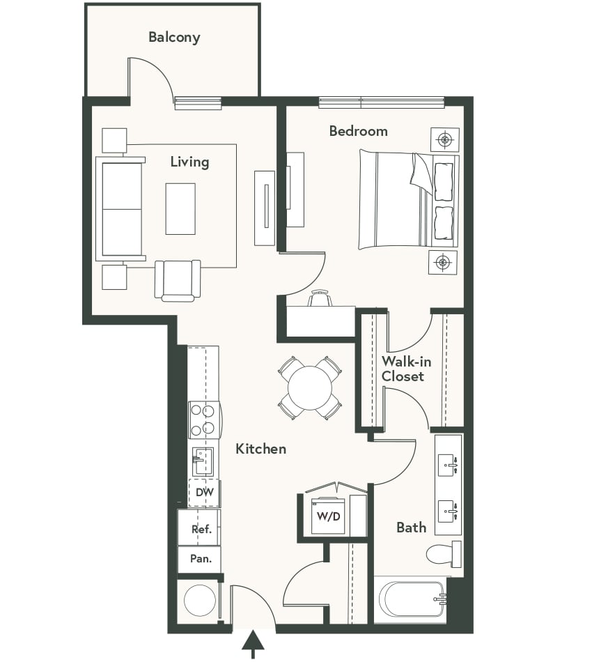 A1 floor plan