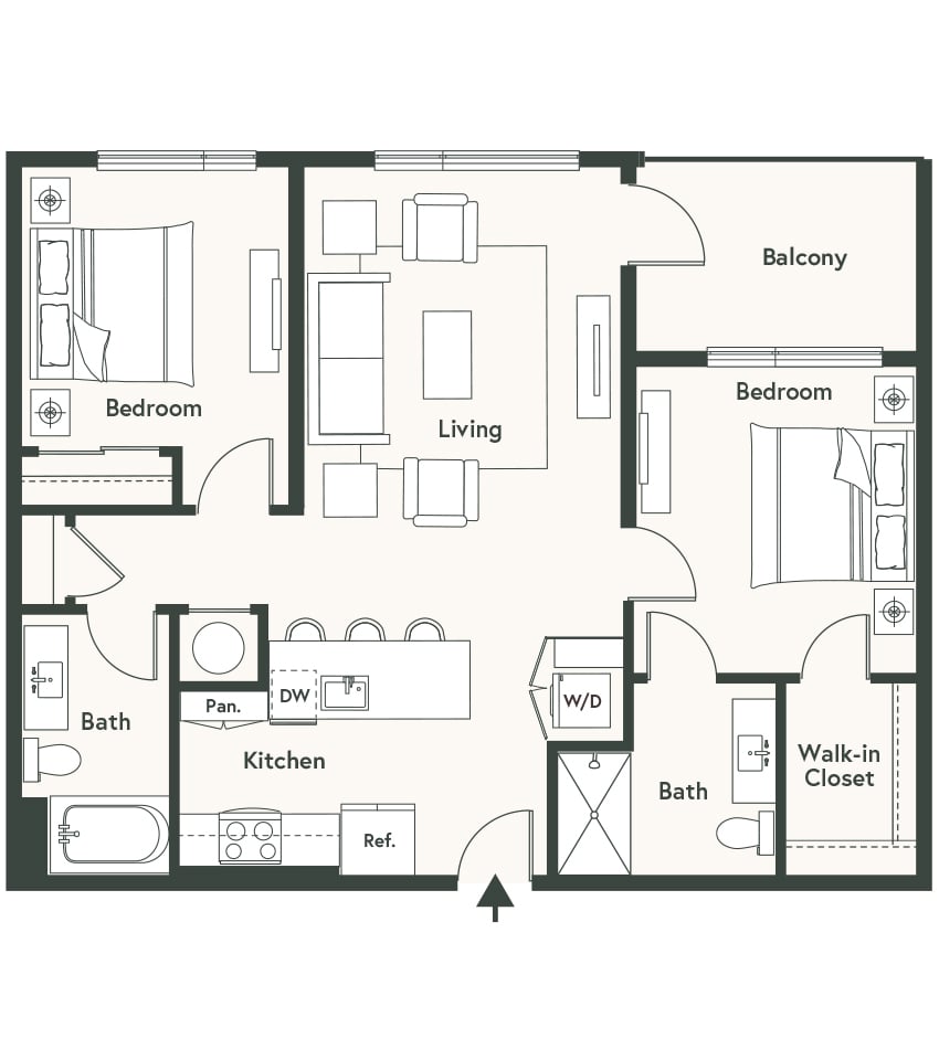 B2 floor plan
